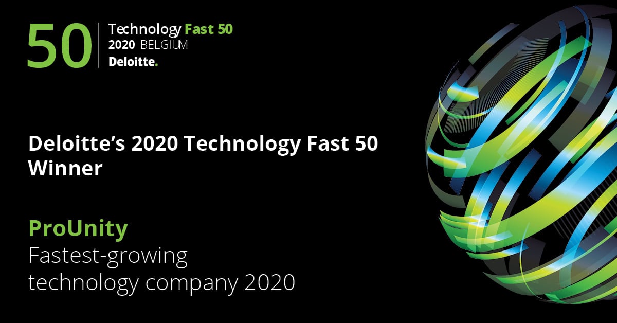 Achter de schermen: proUnity’s deelname aan de Deloitte Technology Fast 50